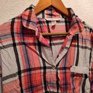 Victoria’s Secret, Women’s Plaid L/S, M
